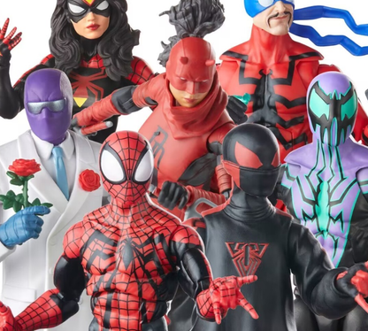 마블레전드 Marvel Legends 스파이더맨 데어데블 벤 라일리 7종세트