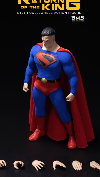 BMS 저스티스리그 슈퍼맨 1/12 DC 히어로 액션피규어