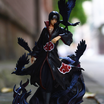 나루토 샤오 조직 Uchiha Itachi Crow Itachi 모델 우치하 이타치 피규어