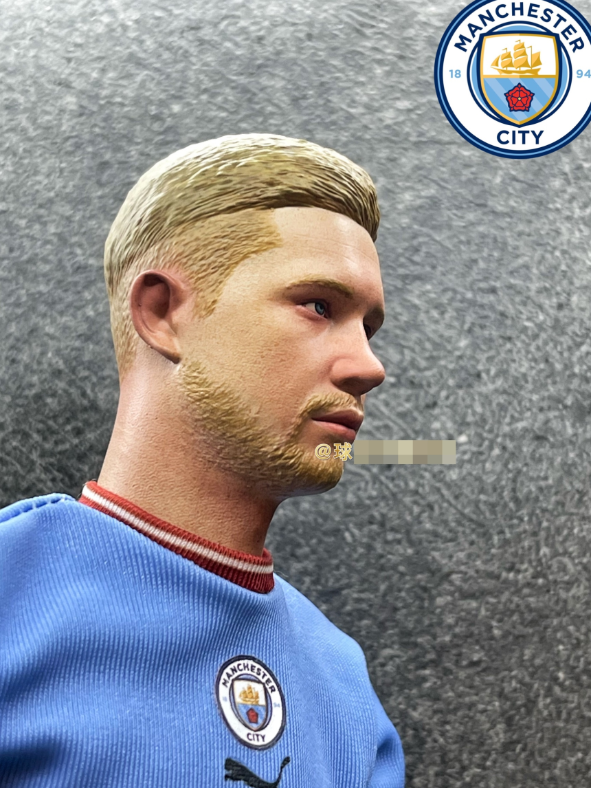 CR7 스튜디오 맨체스터 시티 1/6 케빈 더 브라위너 축구 스포츠 피규어