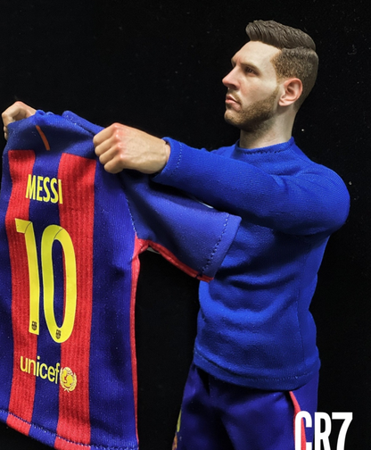 CR7 스튜디오 FC 바르셀로나 1/6 리오넬 메시 유니폼 세레머니 축구피규어