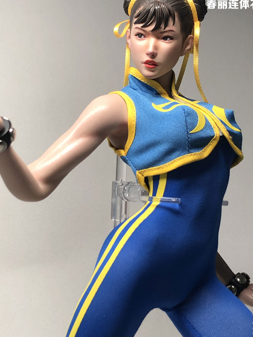 스트리트 파이터즈 1/6 지아우돌 JIAOU DOLL JO21X60 춘리 치파오 슈트