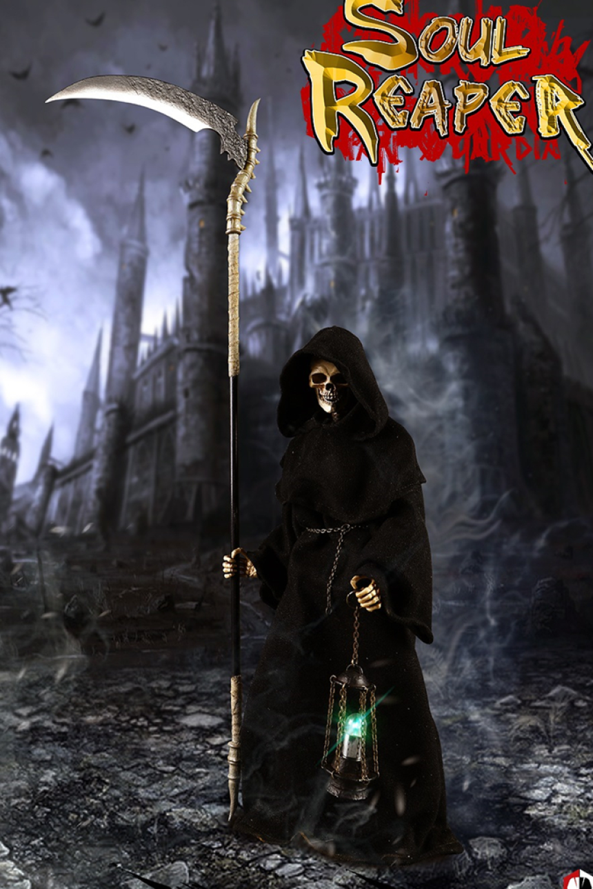 COOMODEL 쿠모델 NS005 데스 스켈레톤 리퍼 1/6 소울 사신 해골 피규어