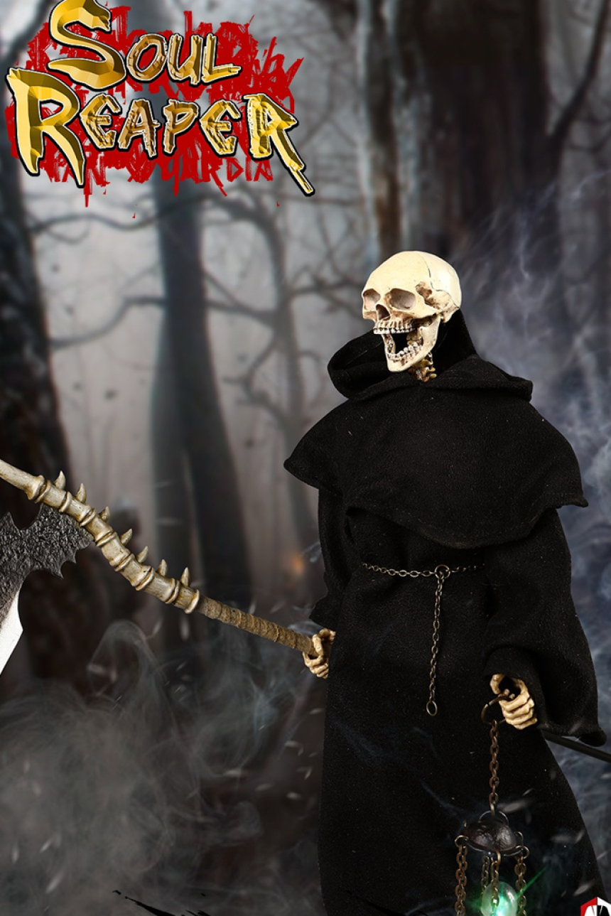 COOMODEL 쿠모델 NS005 데스 스켈레톤 리퍼 1/6 소울 사신 해골 피규어