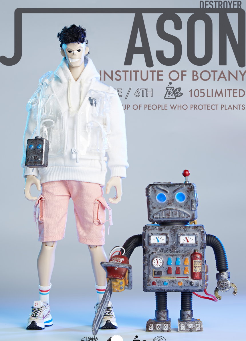 츄웍스 Institute Of Botany Jason 제이슨 식물학 연구소 1/6 피규어