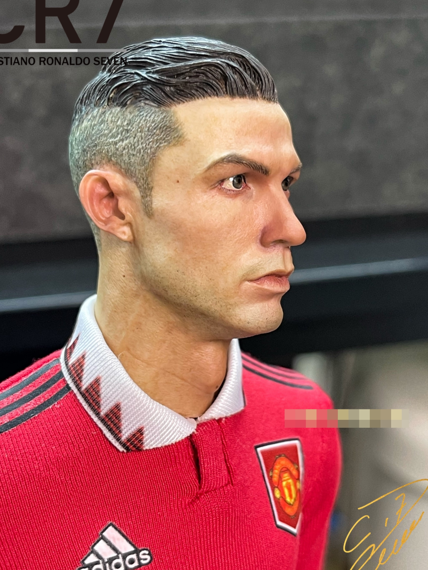 CR7 스튜디오 맨체스터 유나이티드 1/6 크리스티아누 호날두 축구 스포츠 피규어