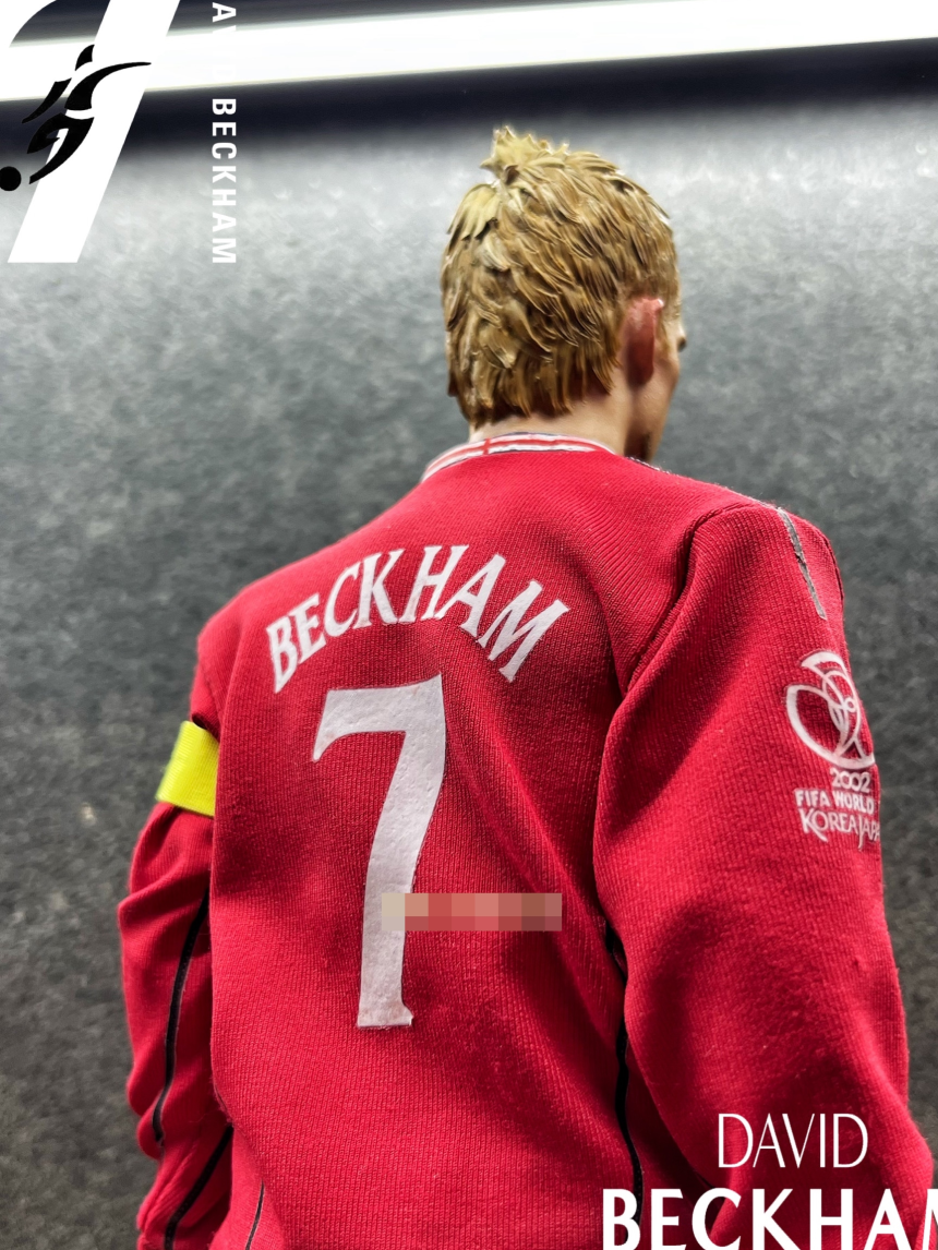 CR7 스튜디오 잉글랜드 닭벼슬 모히칸 윙어 1/6 데이비드 베컴 축구 피규어