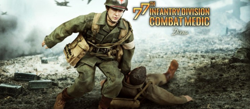 DID 디드 미 77 보병사단 위생병 딕슨 1/6 액션피규어