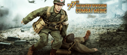 DID 디드 미 77 보병사단 위생병 딕슨 1/6 액션피규어