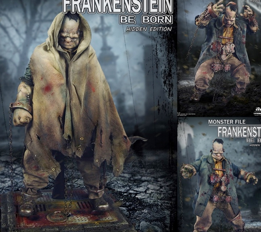 COOMODEL 쿠모델 1/6 몬스터 파일 THE 프랑켄 슈타인 액션피규어