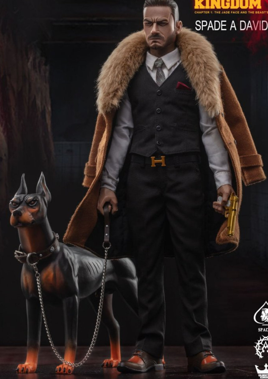 DAMTOYS 댐토이즈 갱스터 킹덤 스페이드A 에이스 데이비드 베컴 느와르 액션피규어
