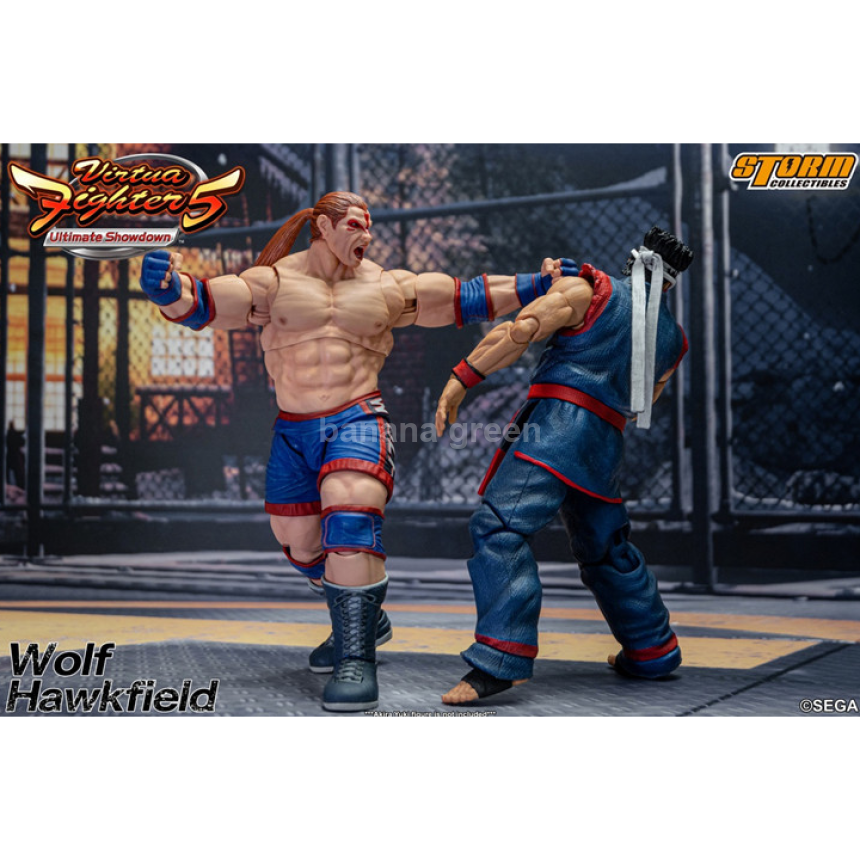 Storm Toys Virtua Fighter VR WOLF HAWKFIELD 볼프 피규어 1/12