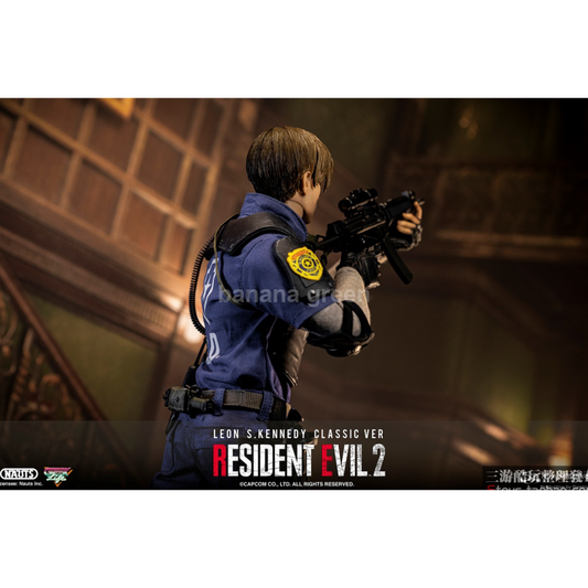 DAMTOYS DMS037 레지던트 이블2 레온 케네디 피규어 1/6