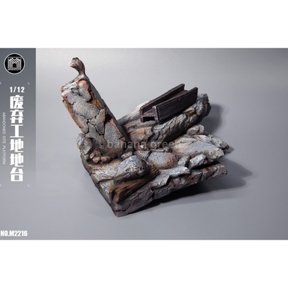 MMMTOYS M2216 피규어 폐공사장 디오라마 1/12