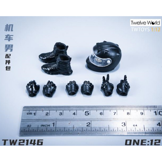 TWTOYS TW2146 바이크 오토바이 악세서리 피규어 커스텀 루즈 1/12