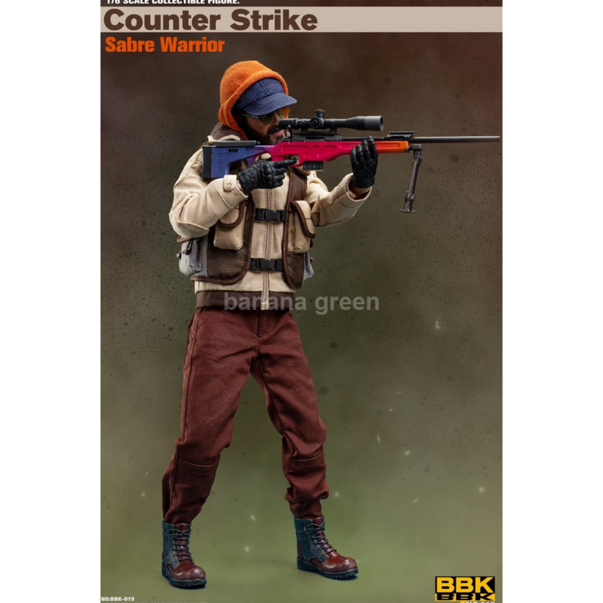 BBK BBK015 카운터 스트라이커 세이버 워리어 피규어 1/6