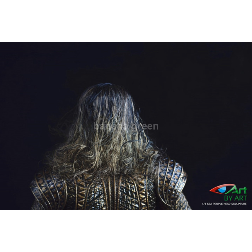 BY-ART BY-T3 바이아트 아쿠아맨 아서커리 커스텀 피규어 식모 헤드 창 1/6