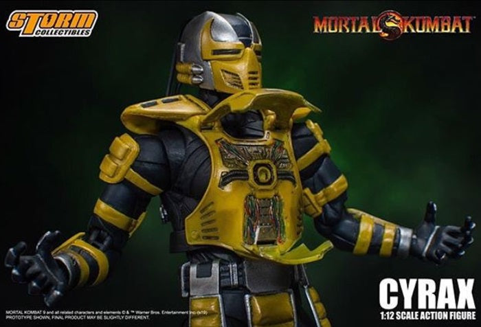 Storm Toys 스톰토이즈 스톰 콜렉터블 모탈컴뱃 1/12 사이렉스 CYRAX 피규어