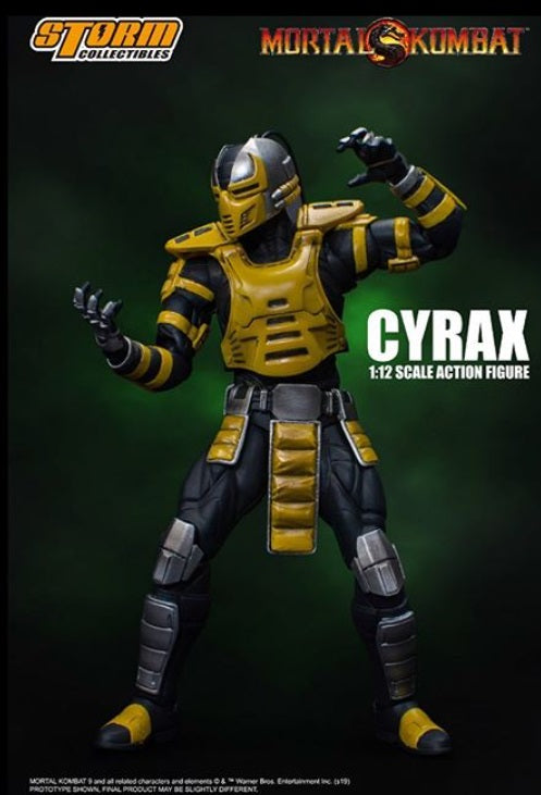 Storm Toys 스톰토이즈 스톰 콜렉터블 모탈컴뱃 1/12 사이렉스 CYRAX 피규어