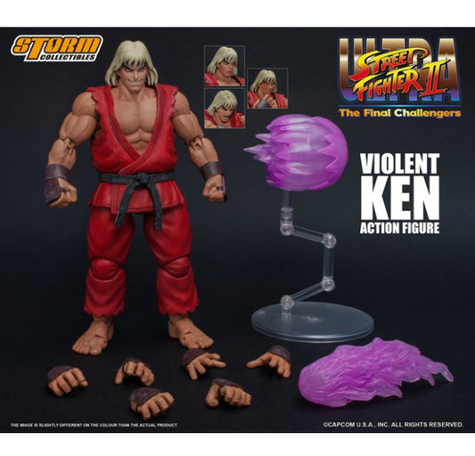 Storm Toys 스톰토이즈 스톰 콜렉터블 1/12 스트리트 파이터 KEN 켄 피규어