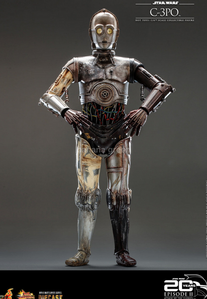 핫토이 Hot Toys MMS650 스타워즈 클론의 습격 C-3PO 로봇 1/6 피규어