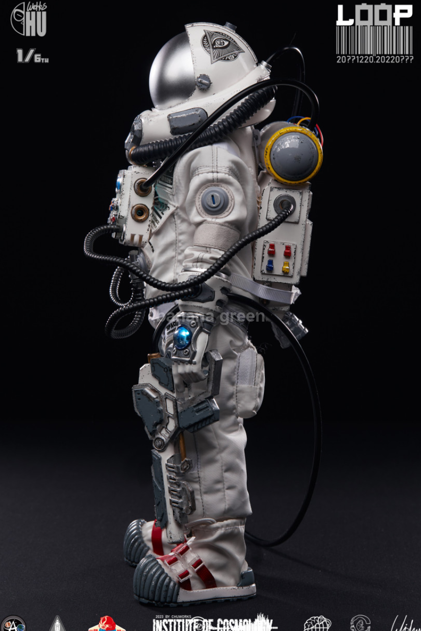 CHUWORKS 우주비행사 LOOP WHITE 테크놀로지 연구소 1/6 피규어