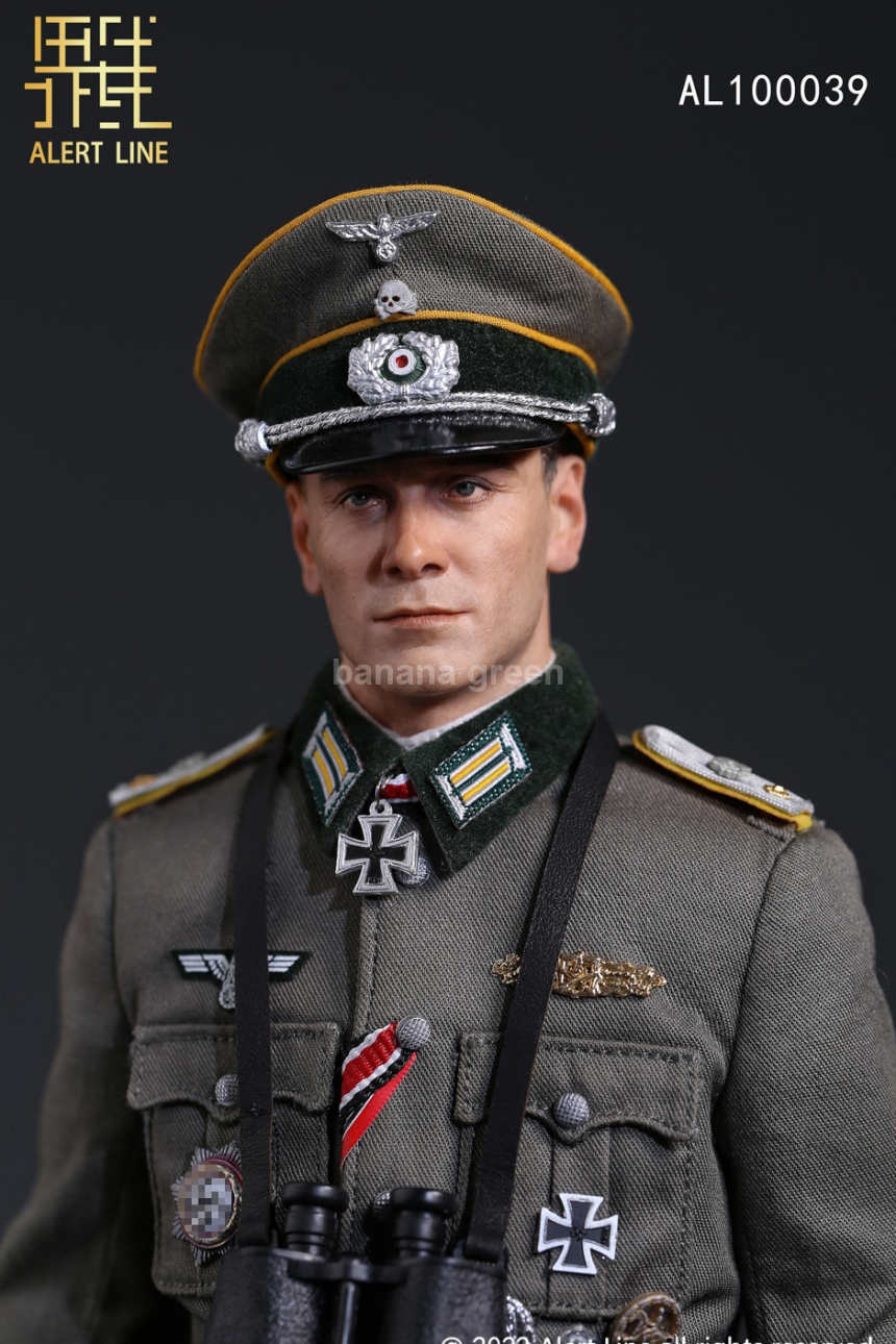 Alert Line AL100039 WWII 독일 기병 장교 1/6 밀리터리 피규어