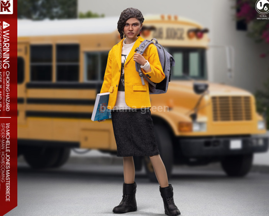 영리치토이즈 1/6 스파이더맨 홈커밍 MJ 젠데이아 피규어 YOUNGRICH TOYS YR010