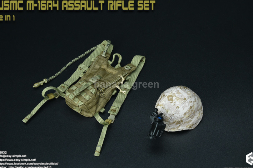 Easy Simple 06032 이지앤심플 USMC M16A4 밀리터리 1/6 피규어 무기 커스텀 세트