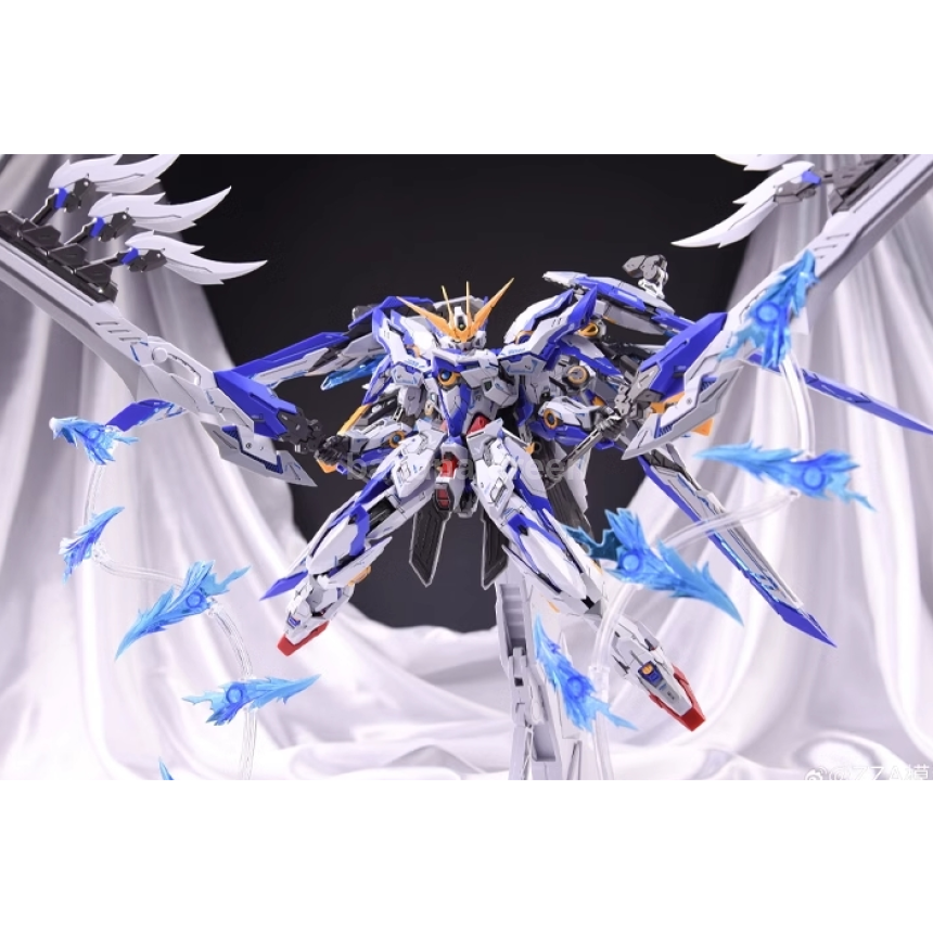 ZZA모형 1/100 청염 블루플레임 프라모델 합금프레임