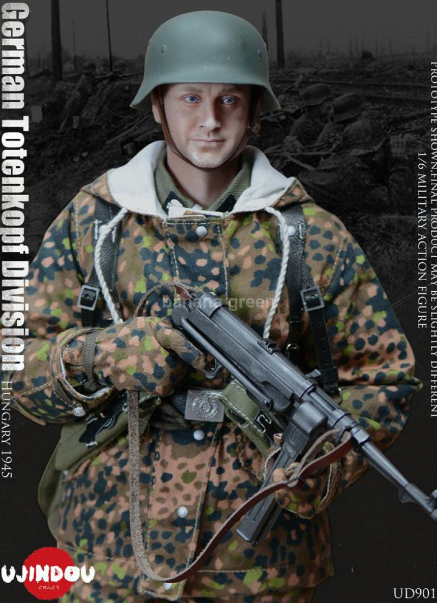 UJINDOU UD9011 WWII 독일군 헝가리전투 밀리터리 1/6 피규어