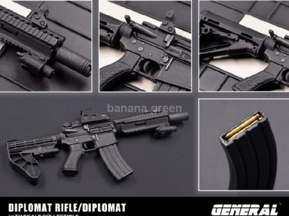 GENERAL 1/6 Diplomat Rifle 소총 피규어소품 라이플 악세서리 GA-005