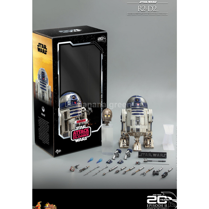 핫토이 Hot Toys MMS651 스타워즈 클론의 습격 R2-D2 로봇 1/6 피규어