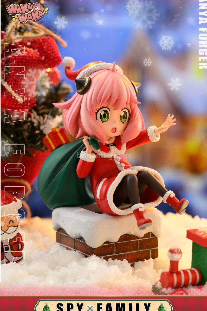 스파이패밀리(WakuWaku STUDIO) 산타 아냐 포저 한정판 레진 피규어