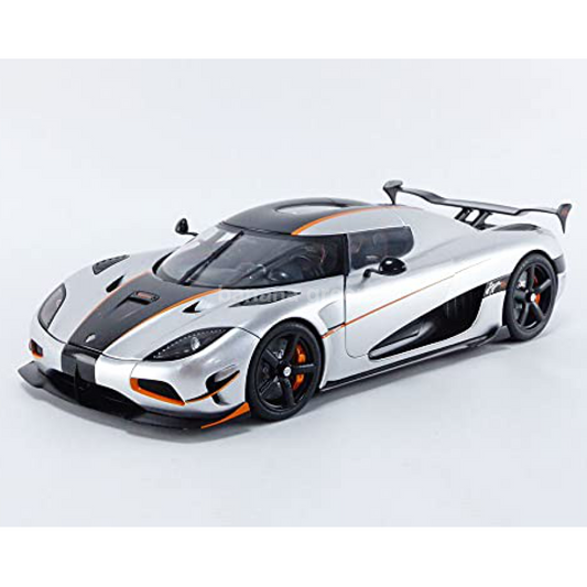 AUTOart 오토아트 1/18 케니그 세그 아게라 RS 메탈릭 실버/카본블랙 79024