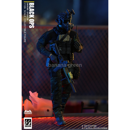 HASUKI x SALVO SA01 블랙옵스 밀리터리 피규어 1/12