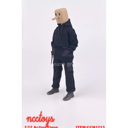 NCCTOYS CCN1213 피규어 캐쥬얼 상 하의 의상 커스텀 루즈 1/12