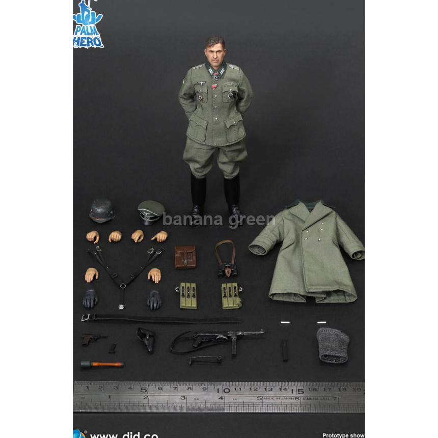 DID XD80007 WWII 1/12 독일군 보병 캡틴 토마스
