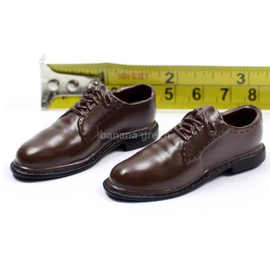 B16-31 1/6 남성피규어 브라운 구두 루즈