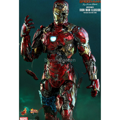 핫토이 HOTTOYS MMS580 스파이더맨 파프롬홈 1/6 미스테리오 아이언맨 일루전