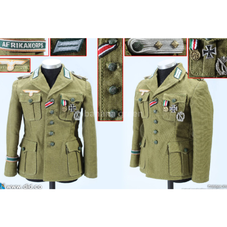 DID 디드 D80151 WWII 1/6 독일 아프리카 대위 빌헬름