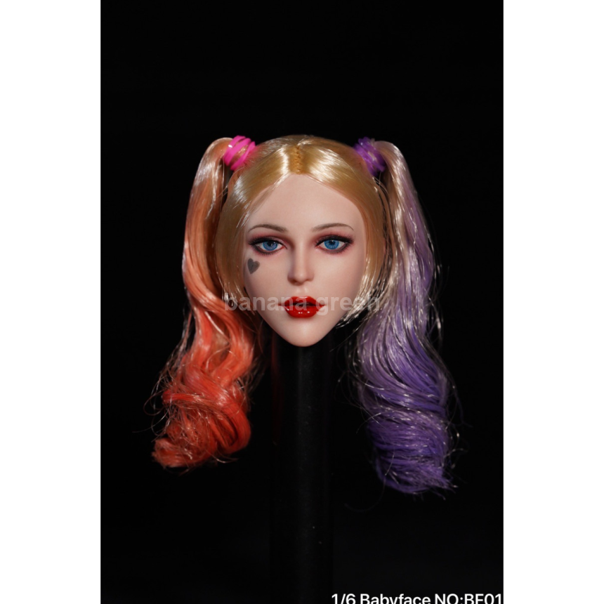 BABYFACE BF01 수어사이드 스쿼드 1/6 할리퀸 헤드