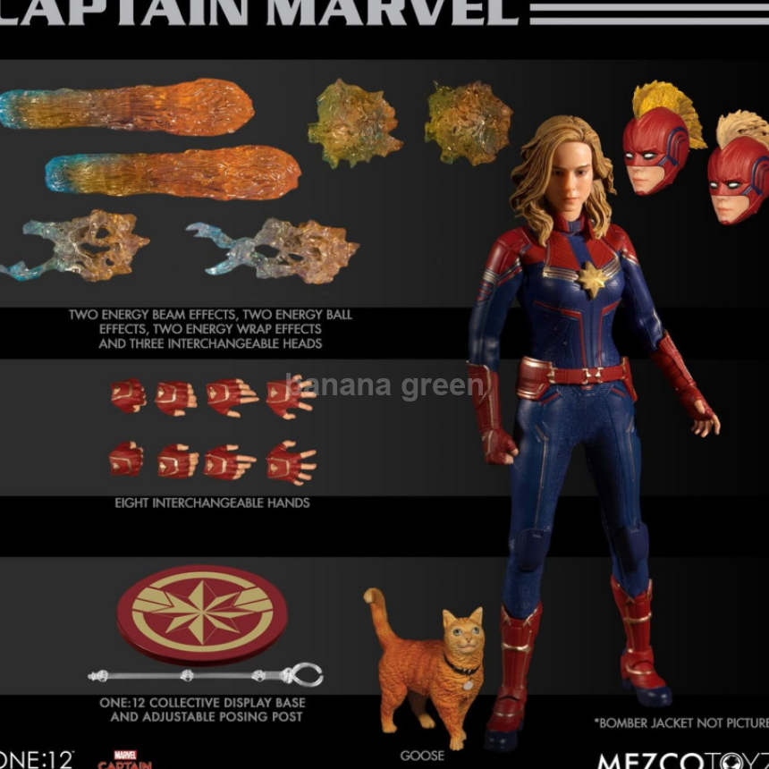 MEZCO 메즈코 76670 CAPTAIN MARVEL 1/12 캡틴마블