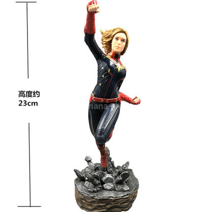 어벤져스 엔드게임 1/10 캡틴마블 전시용 스테츄