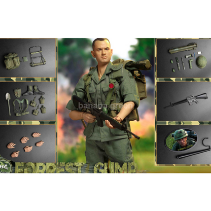 DJ-CUSTOM DJ-16008 포레스트검프 톰 행크스 밀리터리 1/6 피규어