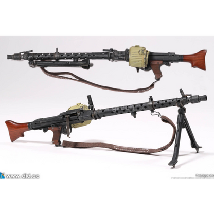 DID D80158 WWII 독일 아프리카군단 1/6 MG34 거너 사수