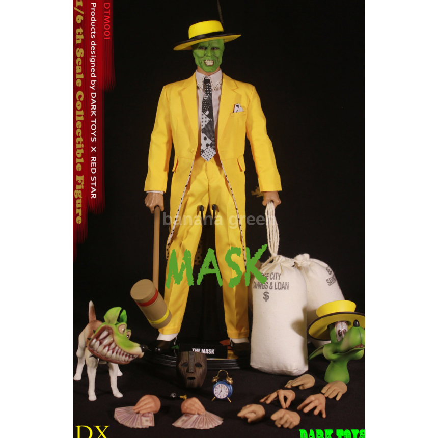 DARK TOYS DTM001 마스크 The Mask 1/6 짐캐리