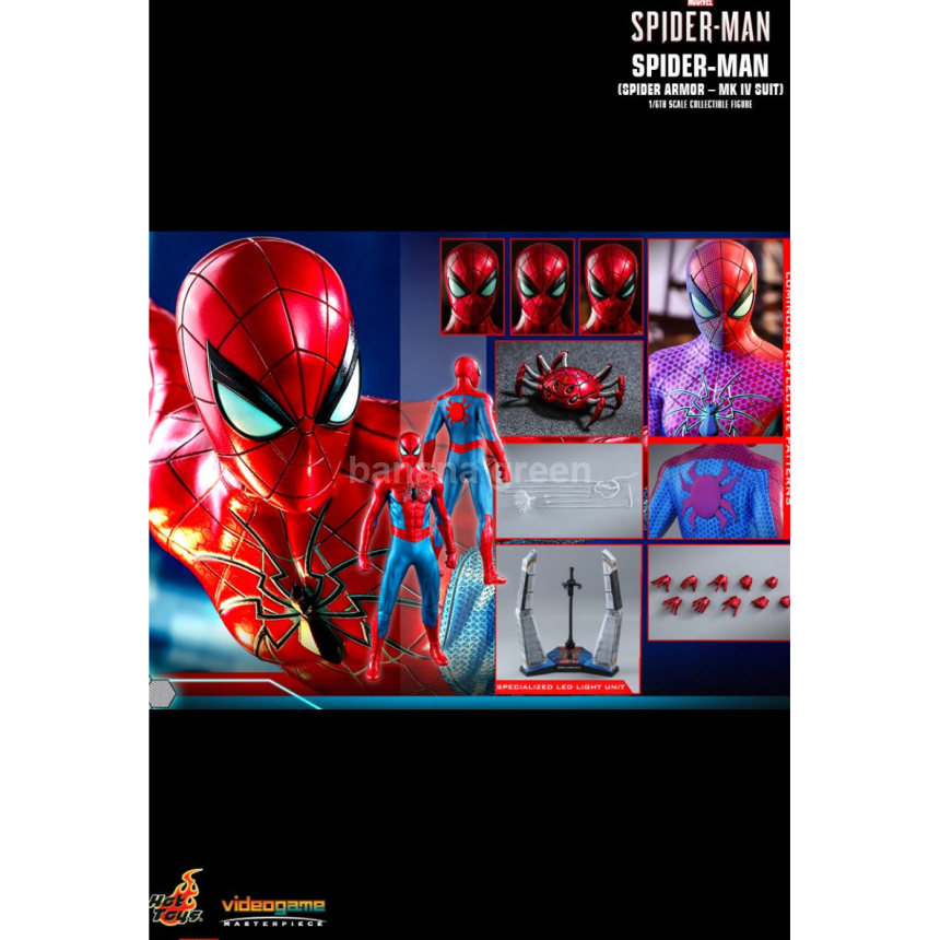 핫토이 HOTTOYS VGM45 마블 스파이더맨 1/6 마크4 수트