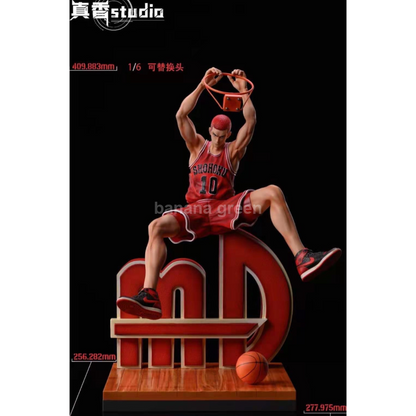 슬램덩크(ZhenXiang(ZX)-STUDIO)-북산고 5인방 강백호 송태섭 정대만 서태웅 채치수 리미티드 GK 레진