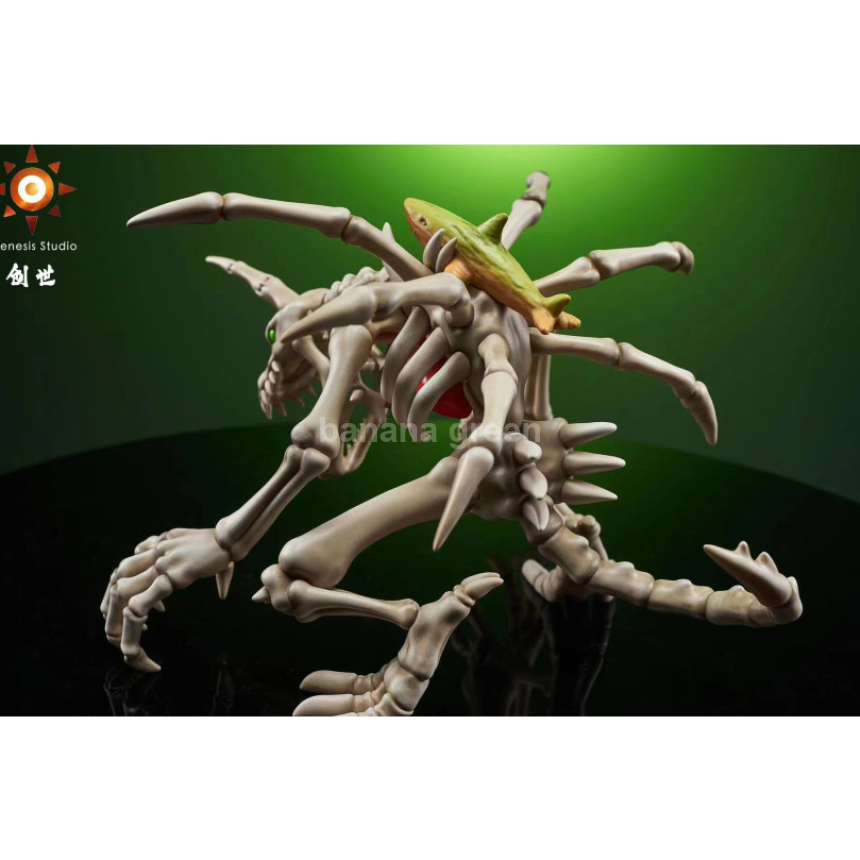 (현물)디지몬어드벤처(Genesis STUDIO) 스컬그레이몬 한정판 레진 피규어